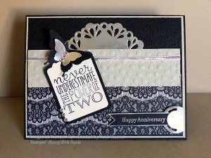Paper Craft Crew Card Sketch #153 design team submission by Heidi Weaver. #stampinup #papercraftcrew #heidiweaver