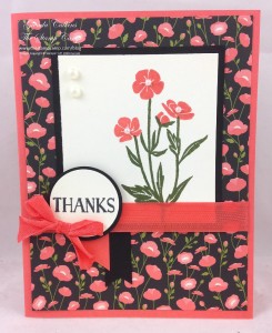 Paper Craft Crew Card Sketch #155 design team submission by Glenda Calkins. #stampinup #papercrafts #glendacalkins