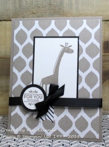 Paper Craft Crew Card Sketch #155 design team submission by Kim Skinner. #stampinup #papercraftcrew #kimskinner