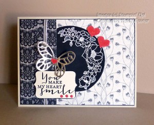 Paper Craft Crew Card Sketch #157 design team submission by Heidi Weaver. #stampinup #papercraftcrew #heidiweaver
