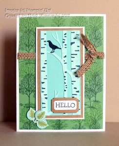 Paper Craft Crew Card Sketch #158 design team submission by Heidi Weaver. #stampinup #papercraftcrew #heidiweaver