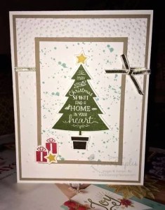Paper Craft Crew Card Sketch #158 design team submission by Pam Staples. #stampinup #papercrafts #pamstaples #sunnygirlscraps