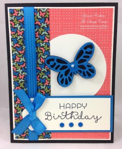 Paper Craft Crew Card Sketch #157 design team submission by Glenda Calkins. #stampinup #papercrafts #glendacalkins