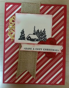 Paper Craft Crew Card Sketch #164 design team submission by Tracie Langley. #stampinup #tracielangley