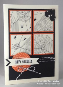 Paper Craft Crew Card Sketch #164 design team submission by Terri Walker. #stampinup #terriwalker