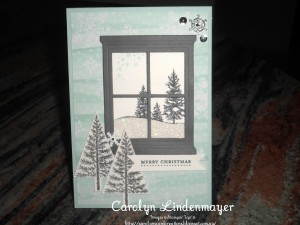 Paper Craft Crew Challenge #165 design team submission by Carolyn Lindenmayer. #stampinup