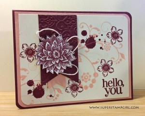 Paper Craft Crew Challenge design team submission by Crystal Komara. #stampinup #papercraftcrew #crystalkomara