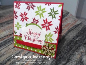 Paper Craft Crew Challenge design team submission by Carolyn Lindenmayer. #stampinup #carolinelindenmayer