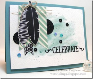 Top Pick selected by the Paper Craft Crew Design Team for Card Challenge 170.  #papercraftcrew #cardchallenge