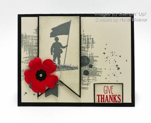 Paper Craft Crew Challenge design team submission by Heidi Weaver. #stampinup #papercraftcrew #heidiweaver