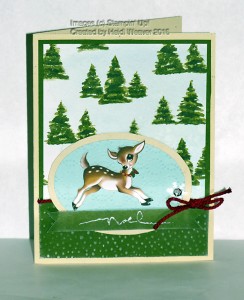 Paper Craft Crew Challenge design team submission by Heidi Weaver. #stampinup #papercraftcrew #heidiweaver