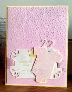 Paper Craft Crew Challenge #168 design team submission by Christyne Richardson. #stampinup #christynerichardson