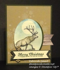 Paper Craft Crew Challenge design team submission by Deb Smart. #stampinup #papercraftcrew #deborahsmart
