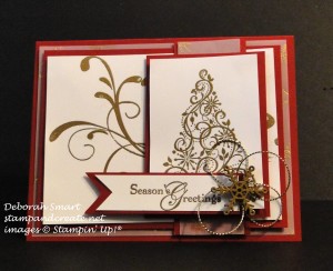 Paper Craft Crew Challenge design team submission by Deb Smart. #stampinup #papercraftcrew #deborahsmart