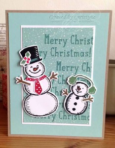 Paper Craft Crew Challenge #168 design team submission by Christyne Richardson. #stampinup #christynerichardson