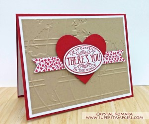 Paper Craft Crew Challenge design team submission by Crystal Komara. #stampinup #papercraftcrew #crystalkomara