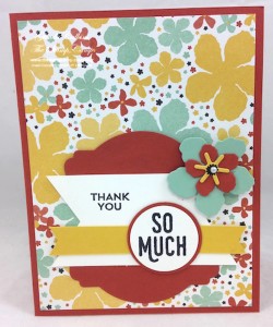 Paper Craft Crew Card Sketch design team submission by Glenda Calkins. #stampinup #papercrafts #glendacalkins