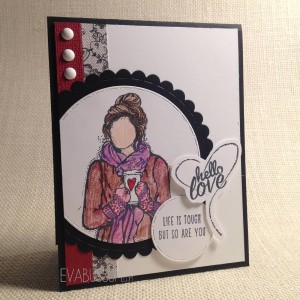 Paper Craft Crew Challenge design team submission by Eva Bussom. #stampinup #papercraftcrew #evabussom
