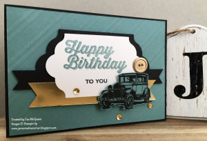 Paper Craft Crew design team submission by Jan McQueen. #stampinup #papercraftcrew #janmcqueen