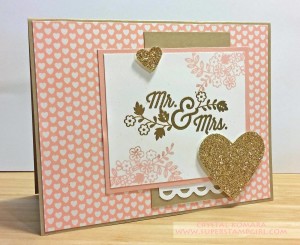 Paper Craft Crew Challenge design team submission by Crystal Komara. #stampinup #papercraftcrew #crystalkomara