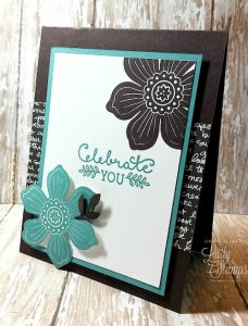 Paper Craft Crew Card Sketch design team submission by Raquelle Clifton. #stampinup #papercrafts #raquelleclifton #ladyandherstamps
