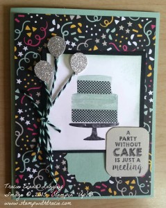Paper Craft Crew Card Sketch design team submission by Tracie Langley. #stampinup #tracielangley