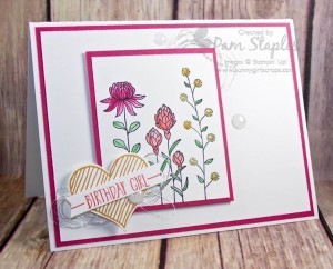 Paper Craft Crew Design Team submission by Pam Staples for Sketch Challenge 182. #pamstaples #sunnygirlscraps #stampinup #themechallenge #papercraftcrew
