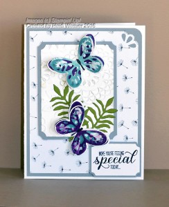 Paper Craft Crew Design Team Card submitted by Heidi Weaver. #papercraftcrew #heidiweaver #themechallenge