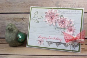 Paper Craft Crew Design Team submission by Pam Staples for Tic Tac Toe Challenge 186. #pamstaples #sunnygirlscraps #stampinup #tictactoechallenge #papercraftcrew