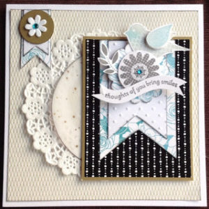 Shabby chic card  - Elaine
